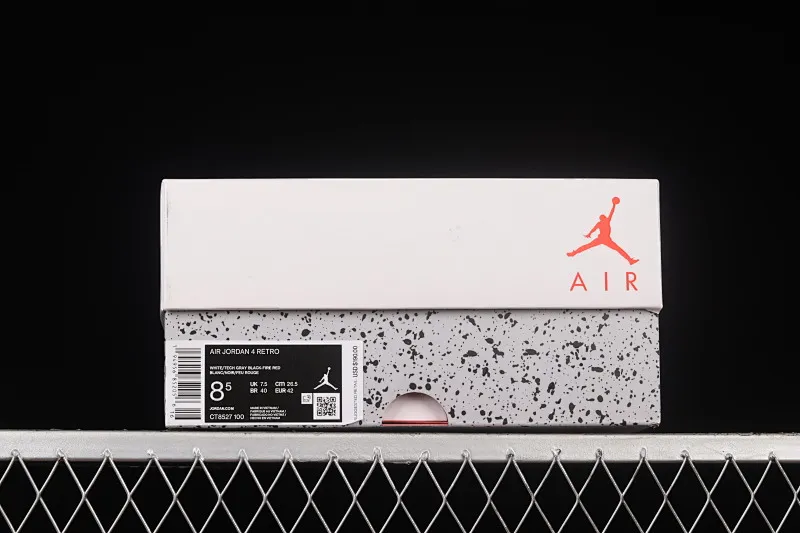 All categories Air Jordan Jordan series basketball shoes Air Jordan 4 foreign trade version Air Jordan 4 Retro "White Oreo" AJ4 Joe 4 White Oreo CT8527-100